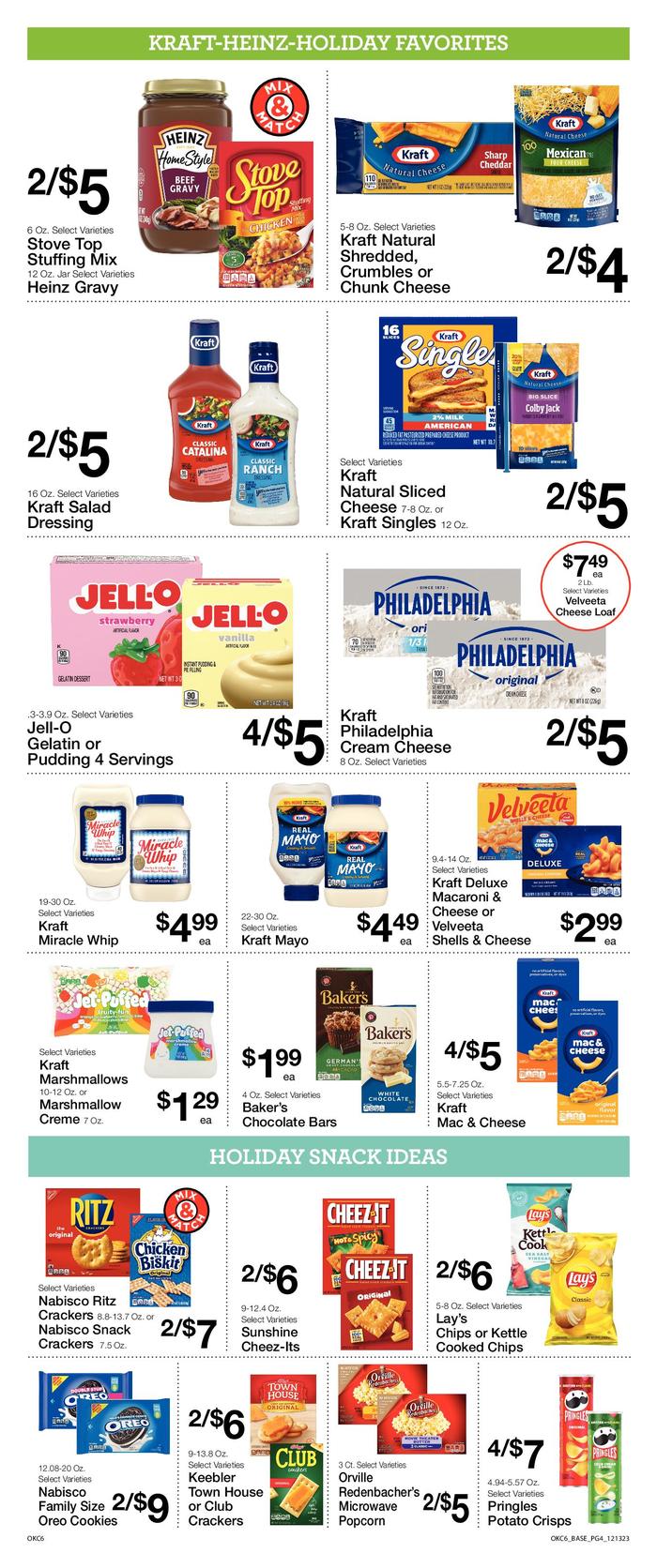 Seiling Foods Ad Specials